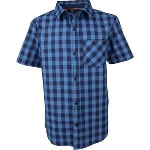 Lewro PAUL modrá 140-146 - Košeľa s krátkym rukávom