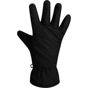 Lewro LEAH čierna 4-7 - Dievčenské rukavice