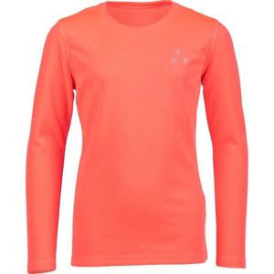 Lewro LIMANA oranžová 164-170 - Dievčenské tričko