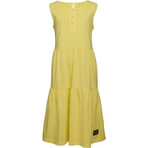 Lewro LUSA Dievčenské šaty, žltá, veľkosť 152/158