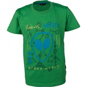 Lewro MEL zelená 116-122 - Chlapčenské tričko