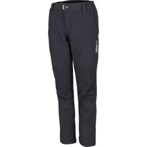 Lewro MOESS Detské outdoorové nohavice, čierna, veľkosť 164-170