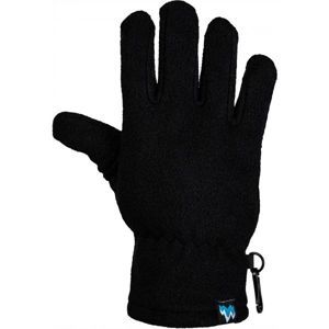 Lewro NERGUI čierna 4-7 - Detské flísové rukavice
