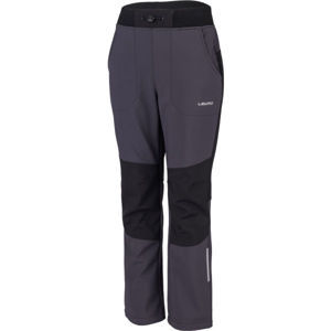 Lewro NORAY Chlapčenské softshellové nohavice, tmavo sivá, veľkosť 164-170
