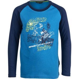 Lewro NORRIS modrá 116-122 - Chlapčenské tričko