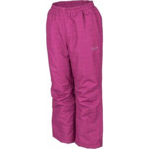 Lewro NOY fialová 128-134 - Detské zateplené nohavice