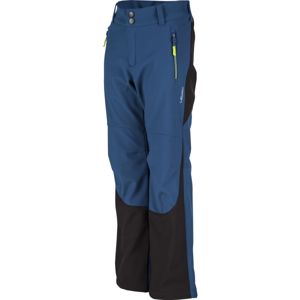 Lewro DAYSON 140-170 modrá 140-146 - Detské softshellové nohavice