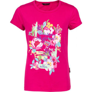 Lewro TEXANA Dievčenské tričko, ružová,mix, veľkosť