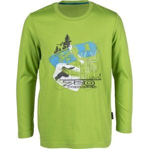 Lewro NORMAN zelená 116-122 - Chlapčenské tričko