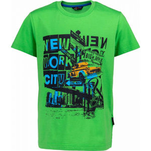 Lewro RIGBY zelená 152-158 - Chlapčenské tričko