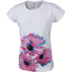 Lewro OLIVIE Dievčenské tričko s krátkym rukávom, biela,ružová,modrá, veľkosť