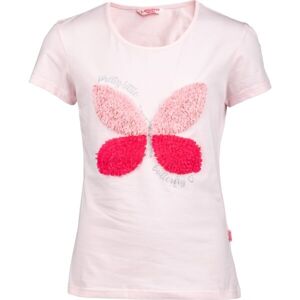 Lewro VESLIN Dievčenské tričko, ružová, veľkosť 164-170