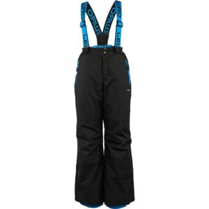 Lewro ZYLER Chlapčenské lyžiarske nohavice, čierna, veľkosť 140-146