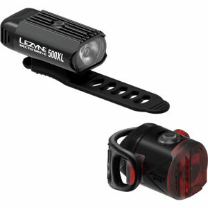 Lezyne HECTO DRIVE 500XL / FEMTO USB PAIR Set svetiel, čierna, veľkosť
