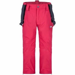Loap FULLACO Dievčenské lyžiarske nohavice, ružová, veľkosť 112-116