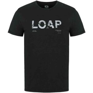 Loap ALARIC Pánske tričko, čierna, veľkosť L