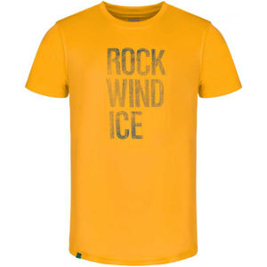 Loap ALWIN žltá L - Pánske tričko