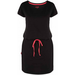Loap BAGIRA Dámske šaty, čierna, veľkosť XL