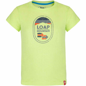 Loap BAMSY Chlapčenské tričko, svetlo zelená, veľkosť 146-152