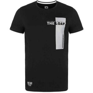 Loap BORNEO Pánske tričko, čierna, veľkosť XXL