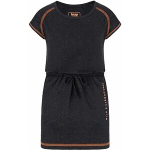 Loap BUGGI Dievčenské športové šaty, čierna, veľkosť 146-152