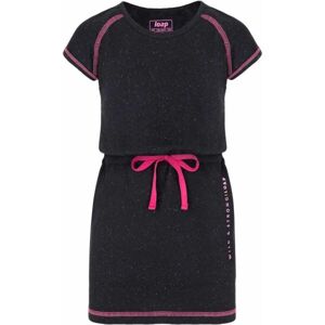 Loap BUGGI Dievčenské športové šaty, čierna, veľkosť 146-152
