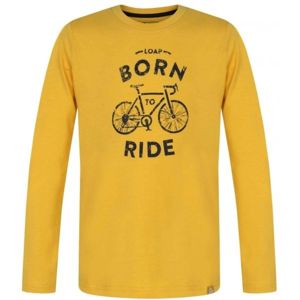 Loap AROLAS žltá 158-164 - Chlapčenské tričko