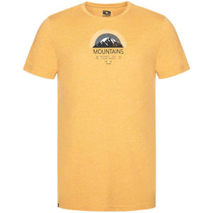 Loap BEMOL Pánske tričko, žltá, veľkosť XL