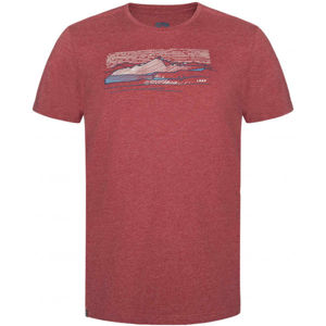 Loap BEAMER Pánske tričko, červená, veľkosť M