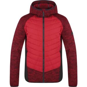 Loap GAEDAR Pánsky sveter, červená, veľkosť S