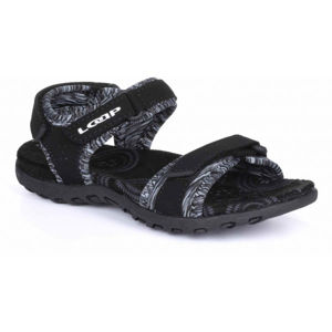 Loap KETTY JR Detské sandále, čierna, veľkosť