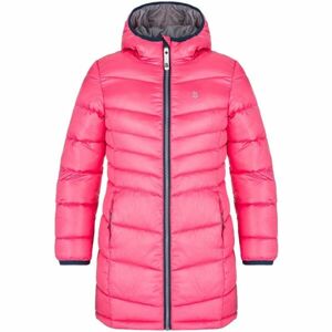 Loap INGRITT Detský zimný kabát, ružová, veľkosť 122-128