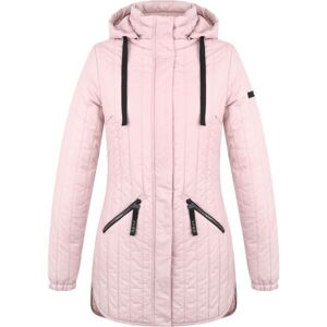 Loap JENINA Dámsky kabát, ružová, veľkosť L
