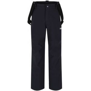 Loap LEWRY čierna 134-140 - Detské softshellové nohavice