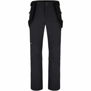 Loap LEKAN Pánské lyžiarske softshellové nohavice, čierna, veľkosť XXL