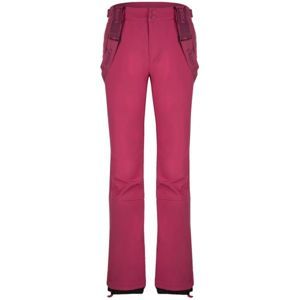 Loap LIVY ružová XS - Dámske softshellové nohavice
