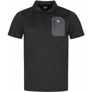 Loap MYLAP Rýchloschnúce pánske tričko, čierna, veľkosť XXXL