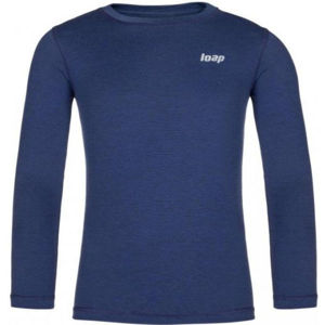 Loap PITTA modrá 134-140 - Detské funkčné tričko
