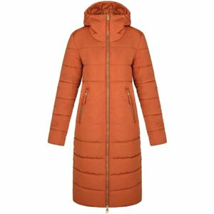 Loap TAKADA Dámsky kabát do mesta, oranžová, veľkosť XS