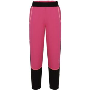 Loap URAFNEX Detské softshellové nohavice, ružová, veľkosť 122/128
