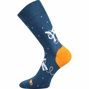 Lonka KOZMONAUT Unisex ponožky, tmavo modrá, veľkosť 43 - 46