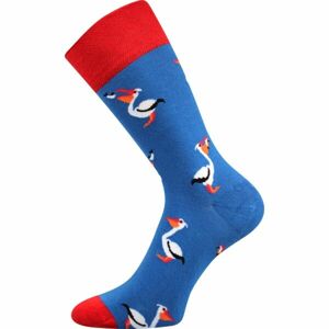 Lonka PELIKÁN Unisex ponožky, modrá, veľkosť 35-38