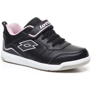 Lotto SET ACE XIII CL SL čierna 29 - Detská voľnočasová obuv