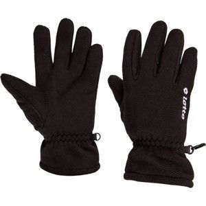 Lotto ADA čierna 12-13 - Detské flísové rukavice