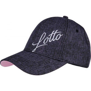 Lotto IVY Dievčenská čiapka so šiltom, tmavo sivá,biela, veľkosť