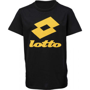 Lotto DREAMS B III TEE BS JS Chlapčenské tričko, čierna, veľkosť M