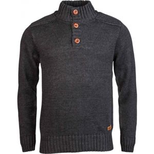 Lotto IGGOS tmavo šedá XL - Pánsky pletený sveter
