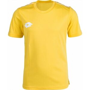Lotto JERSEY DELTA JR Detské  športové tričko, žltá, veľkosť XS