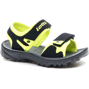 Lotto LAS ROCHAS IV CL Juniorské sandále, čierna, veľkosť 29
