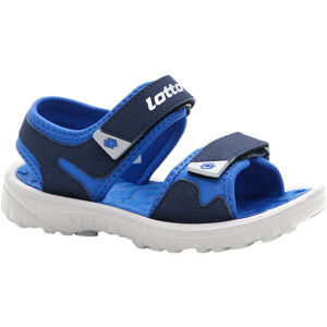 Lotto LAS ROCHAS IV CL Juniorské sandále, tmavo modrá, veľkosť 29
